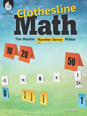 cover image of Clothesline Math: The Master Number Sense Maker